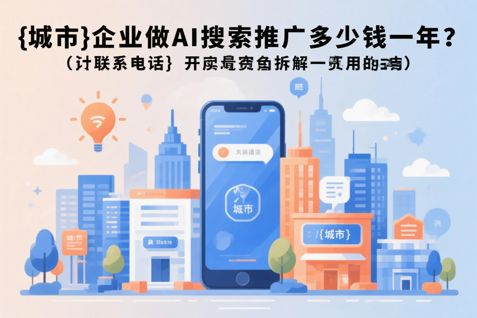 丽江企业做AI搜索推广多少钱一年？真实费用拆解