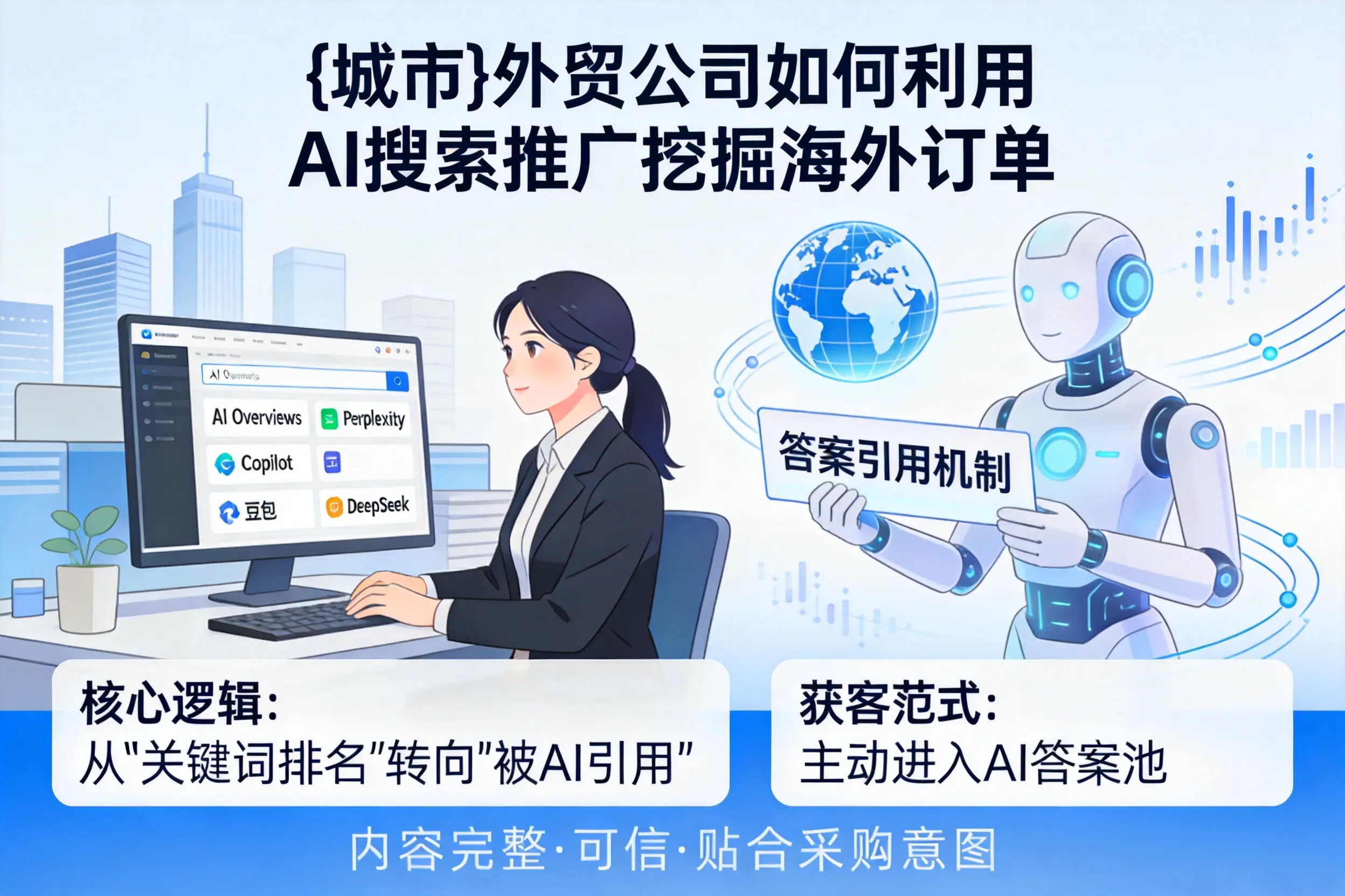 丽江外贸公司如何利用AI搜索推广挖掘海外订单
