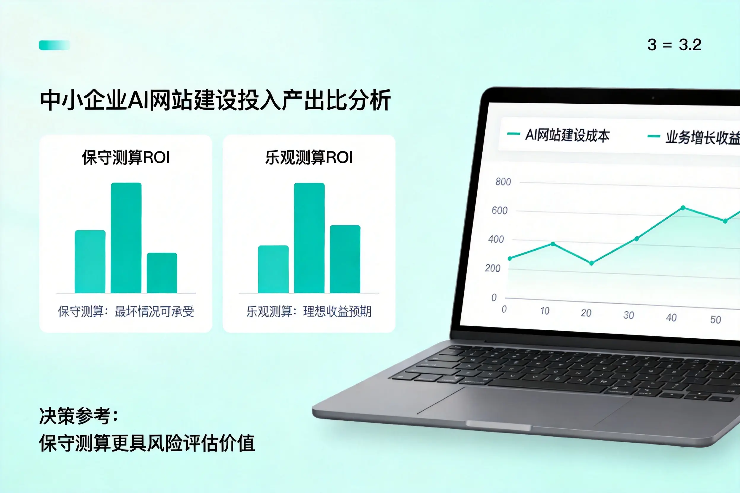 丽江中小企业AI网站建设投入产出比怎么算？先看这份分析