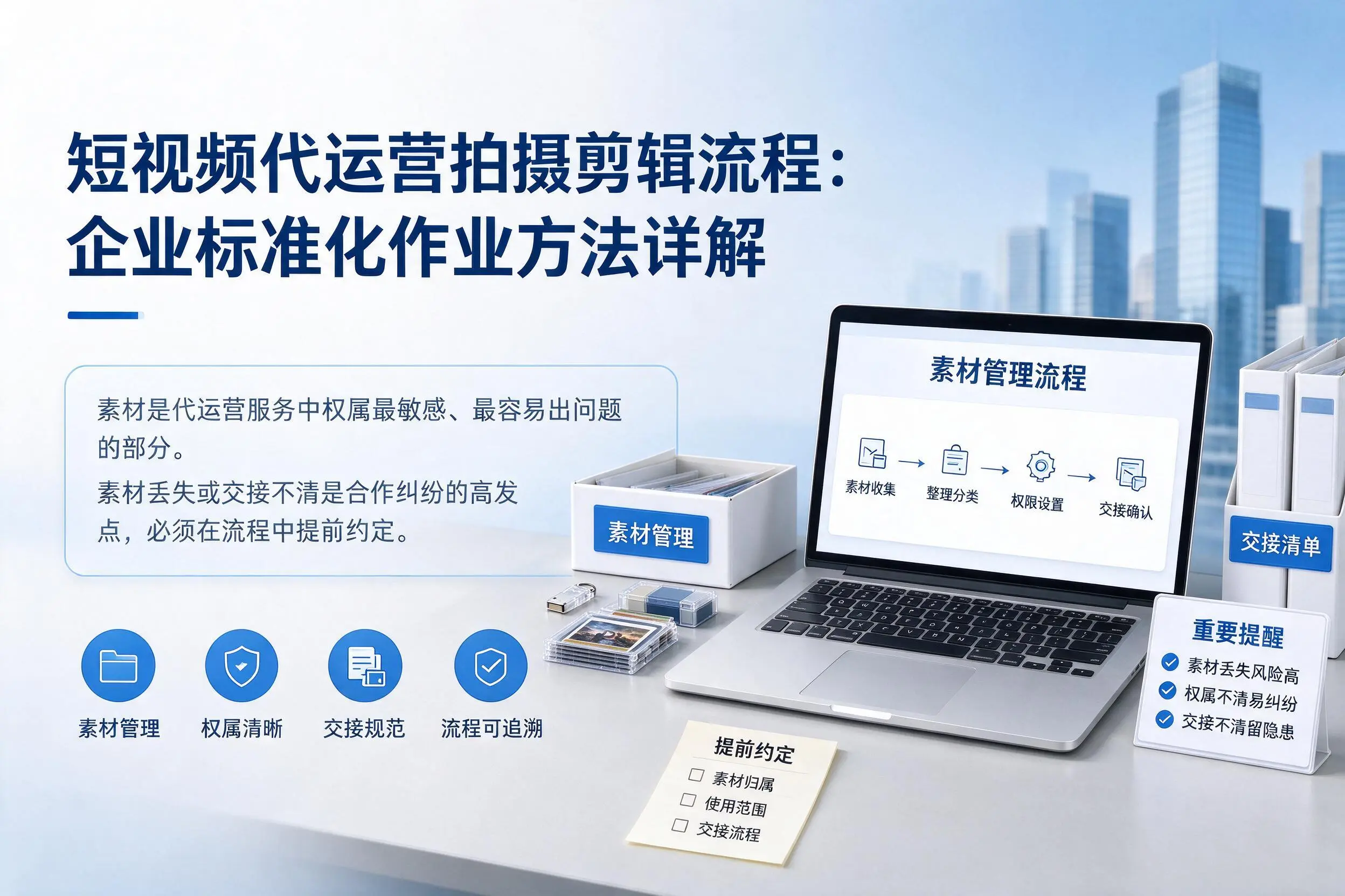 短视频代运营拍摄剪辑流程:丽江企业标准化作业方法详解