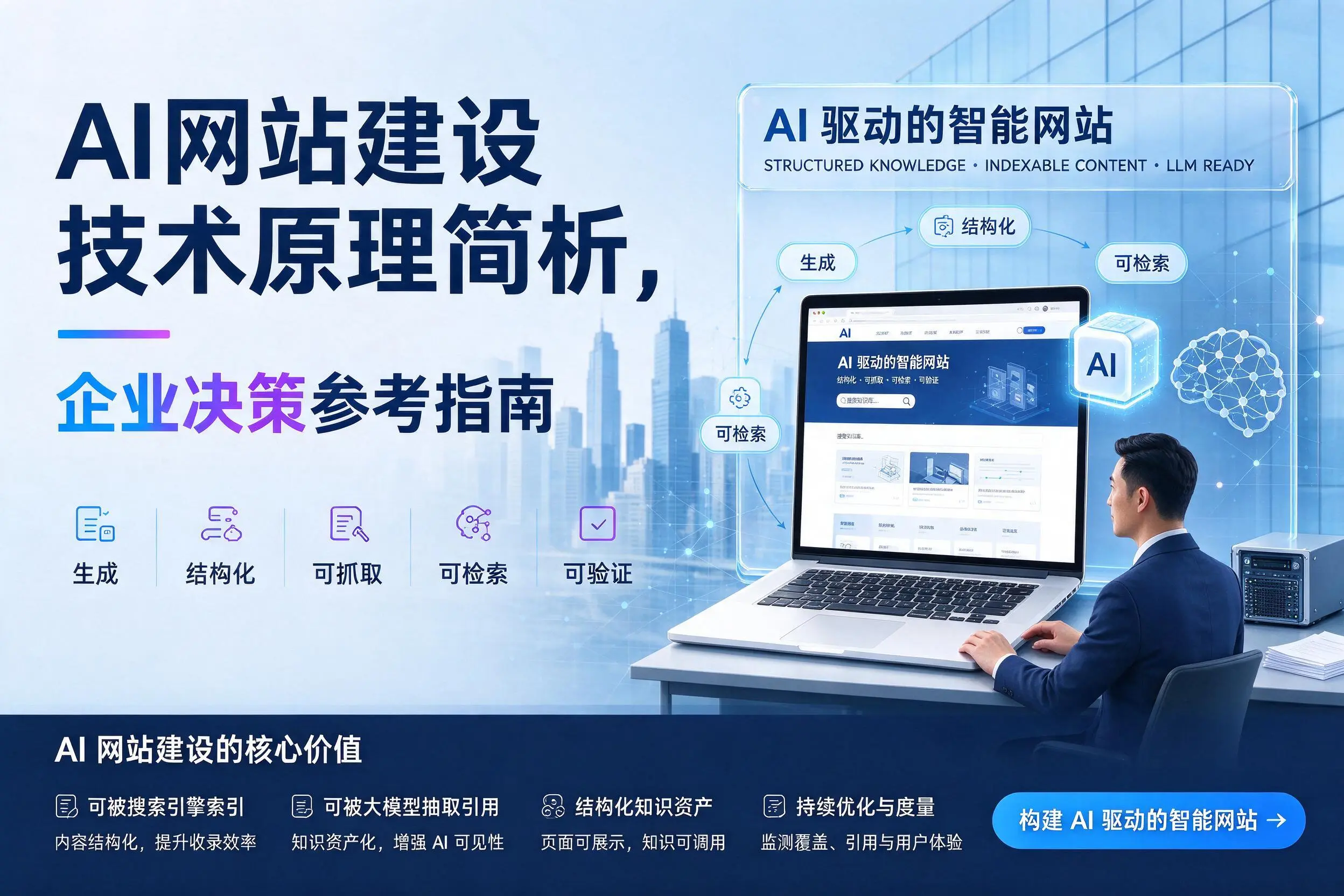 AI网站建设技术原理简析，丽江企业决策参考指南
