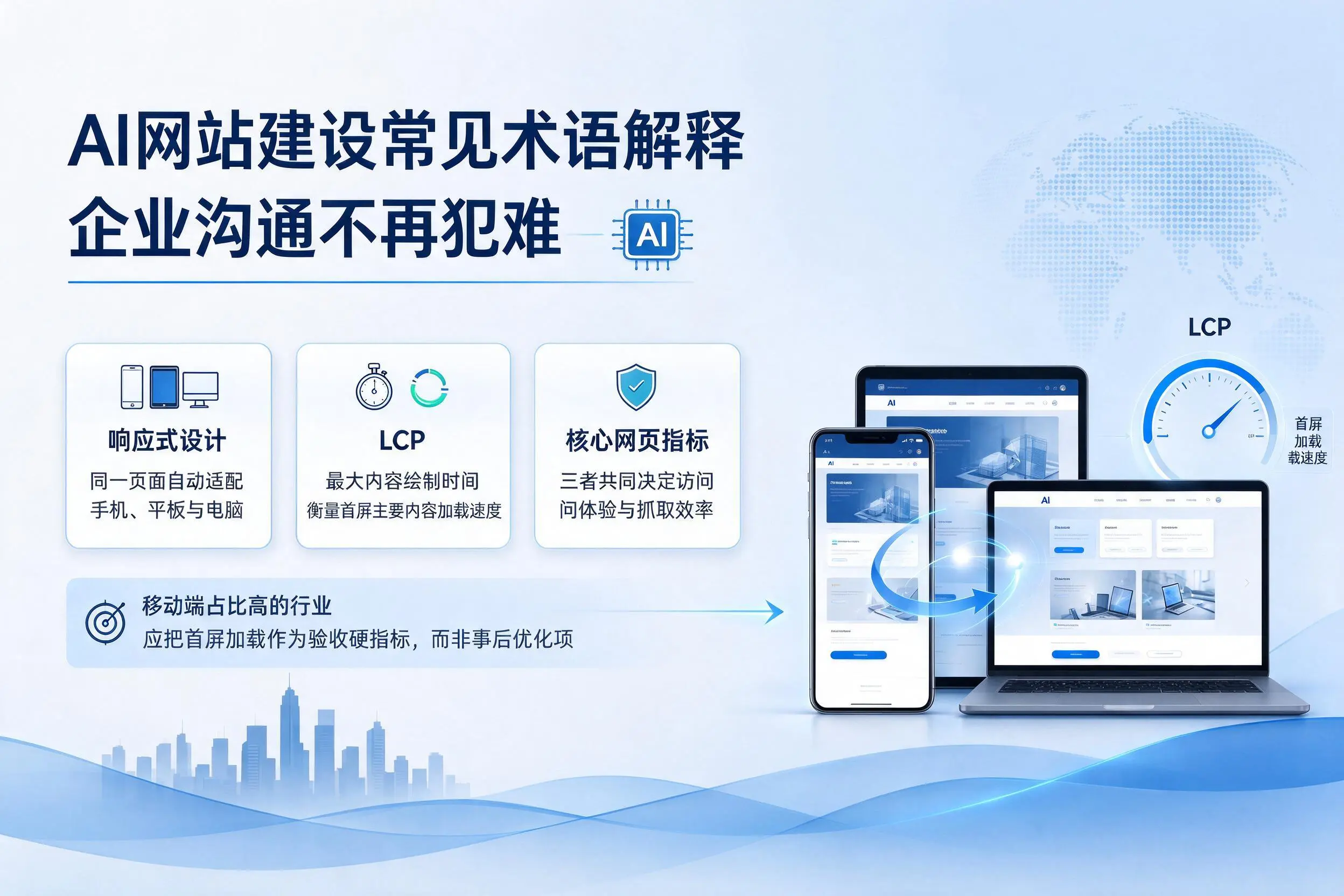 AI网站建设常见术语解释，丽江企业沟通不再犯难